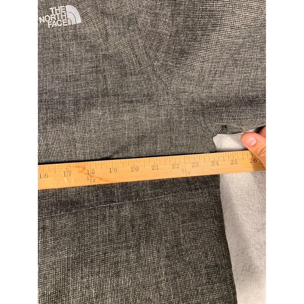 The North Face Skiing Jacket DryVent Mens L Gray Full Zip Embroidered Hooded - Picture 10 of 11
